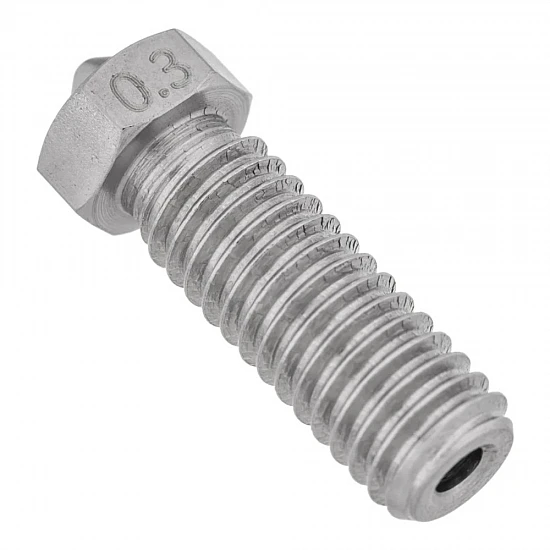 E3D Volcano 0.3mm Stainless Steel Nozzle for 1.75mm Filament