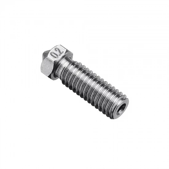 E3D Volcano 0.2mm Stainless Steel Nozzle for 1.75mm Filament