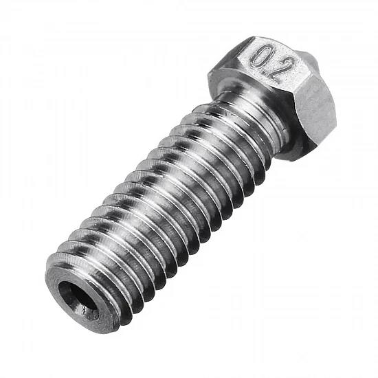E3D Volcano 0.2mm Stainless Steel Nozzle for 1.75mm Filament