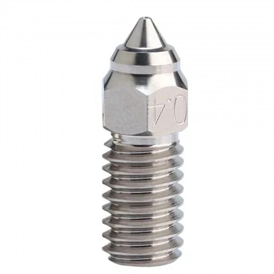 Chromium Zirconium Copper High-Flow 0.4mm Nozzle for Ender 3 V3 SE