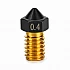 E3D V6 Teflon Coated Brass 0.4mm Nozzle for 1.75mm filament