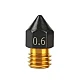MK8 Teflon Coated Brass 0.6mm Nozzle for 1.75mm Filament 