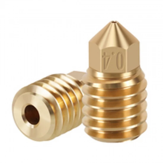 Bambu Lab X1C P1P Upgraded Hotend Brass Nozzle 0.4mm