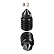 Bambu Lab X1C P1P Upgraded Hardened Steel Nozzle 0.2mm