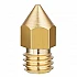 MK8 0.5mm Brass Nozzle for Ender 3 and CR-10 3D Printers