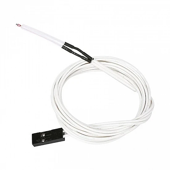 NTC 100K 3950 Thermistor Temperature Sensor with 2-Pin DuPont Cable 1m 24AWG
