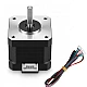 NEMA 17 Stepper Motor 42x38mm 1.3A 0.28Nm for 3D Printer with Wire