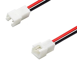 XH2.54 2-Pin Female Single-Head Terminal Wire 20cm