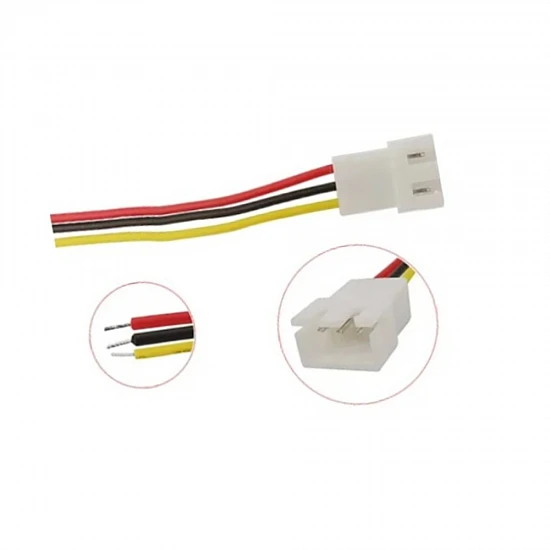 XH2.54 3-Pin Female Terminal Wire Connector 20cm 