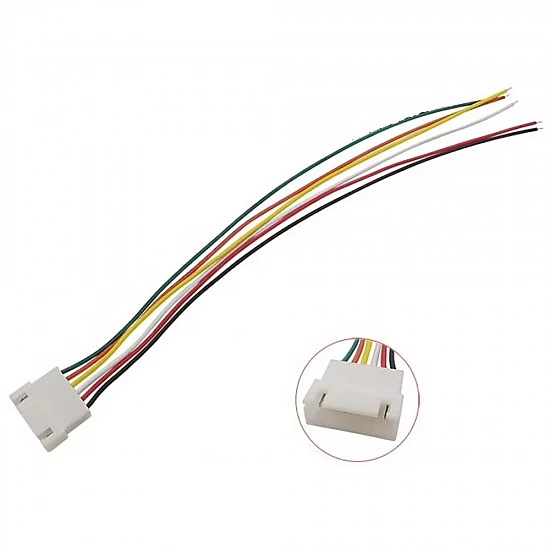 XH2.54 6-Pin Female Terminal Wire Cable 20cm 