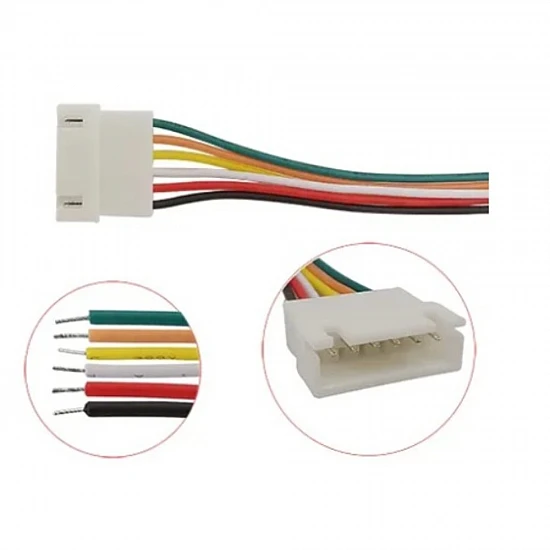 XH2.54 6-Pin Female Terminal Wire Cable 20cm 