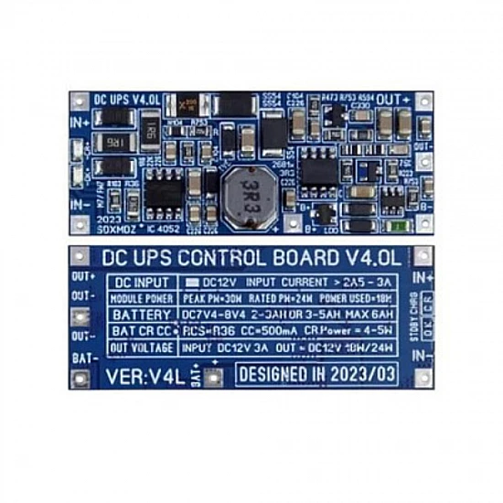 12V 2A 24W DC UPS Power Supply Control Board Module V4.0L