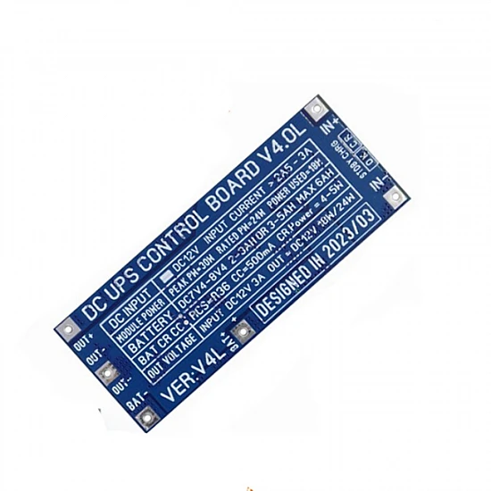 12V 2A 24W DC UPS Power Supply Control Board Module V4.0L
