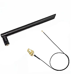 8dBi Dual Band WiFi Antenna & IPEX4 Pigtail Cable Combo