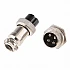 GX20/RS765 4-Pin Aviation Plug Connector Set