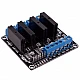 5V 4 Channel SSR Relay Module (Solid State Relay Module) with Fuse - Sensor - Arduino
