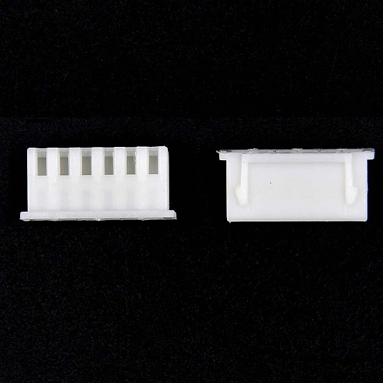 6 Pin JST XH Female Connector - 2.54mm Pitch