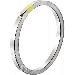 6mm x 0.12mm Nickel Plated Strip For Battery Connections 1 Meter