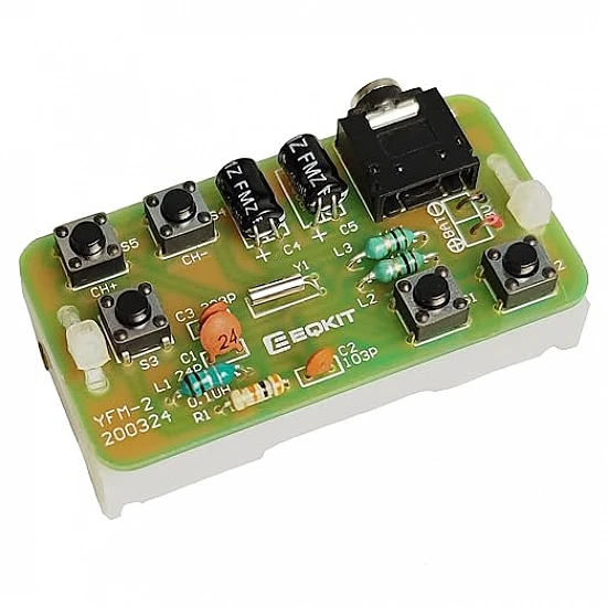 76MHz-108MHz Wireless Stereo FM Radio DIY Kit