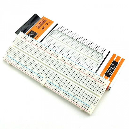 MB102 830 Points Solderless Prototype PCB Breadboard High Quality - Other - Arduino