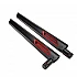 AC88U 10dBi High Gain Dual Band Wi-Fi Antenna RP-SMA for Router (Black & Red)