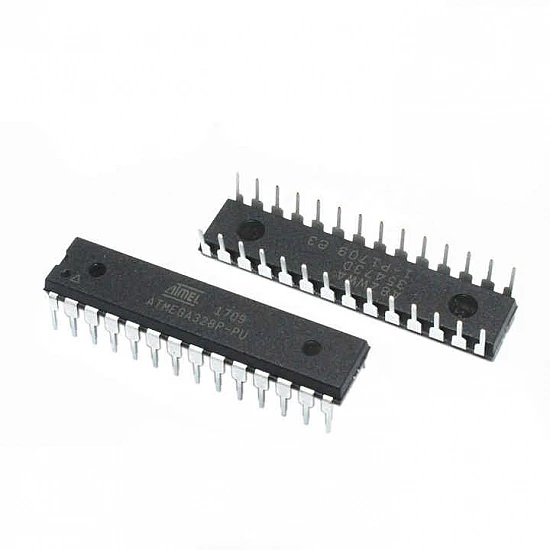 ATMEGA328P-PU 8-bit microcontroller AVR 32K flash memory DIP-28