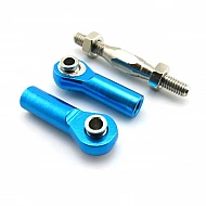 73mm Ball Head Pull Rod with a 3mm Hole in Stainless Steel and Aluminum Alloy