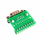 DB9 Male Screw Terminal to RS232 RS485 Conversion Board