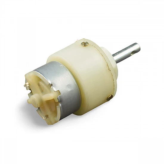 DC 12V 500RPM Metal Geared Motor - DC Gear Motor - Motor and Driver