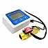 Digital LCD Display Water Flow Sensor Meter Temperature Time Record with G1/2 Flow Sensor