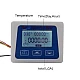 Digital LCD Display Water Flow Sensor Meter Temperature Time Record with G1/2 Flow Sensor