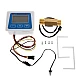 Digital LCD Display Water Flow Sensor Meter Temperature Time Record with G1/2 Flow Sensor