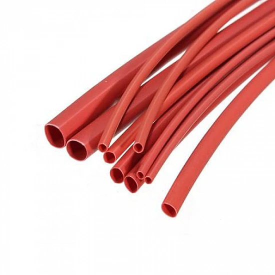 10mm 1-meter Heat Shrink Sleeve Red