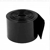 48mm 1-Meter PVC Heat Shrink Sleeve Black for Lithium Cell Pack