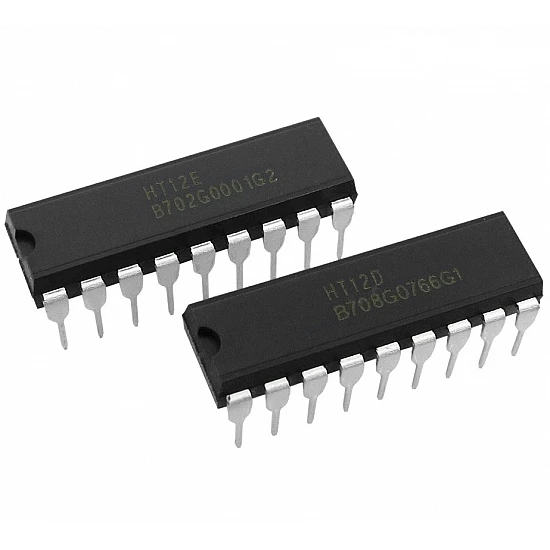 HT12E & HT12D  RF Decoder ICs - Encoder/Decoder IC Pair - ICs - Integrated Circuits & Chips - Core Electronics