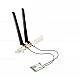 Intel AX210 WiFi 6E Bluetooth 5.3 M.2 Card with 8dBi Antenna Kit