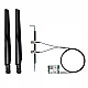 Intel AX210 WiFi 6E Bluetooth 5.3 M.2 Card with 8dBi Antenna Kit