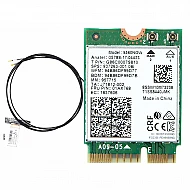 Intel Wireless-AC 9560NGW M.2 WiFi Bluetooth 5.1 Card with Antenna