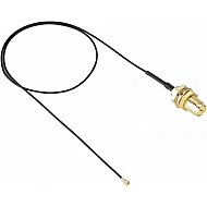 IPEX4 (MHF4) to RP-SMA Female Bulkhead Pigtail Cable - 30CM