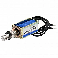 JF-0530B DC 12V 300mA 10mm 5N Push Pull Solenoid Electromagnet