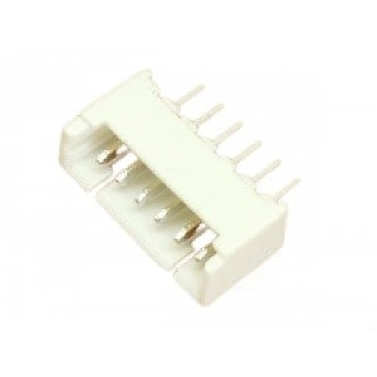 JST-XH 1.25mm 6 Pin Straight Male Connector