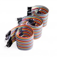 Combo of 3 type Jumper Cables | 40 F-F |40 F-M | 40 M-M