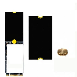 M.2 NVMe SSD Extension Adapter 2242 to 2280 Screwless Bracket