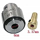 Mini Electric Drill Chuck 0.3-4mm JTO Taper Mounted Lathe PCB Drill Press for Motor Shaft Connecting Rod