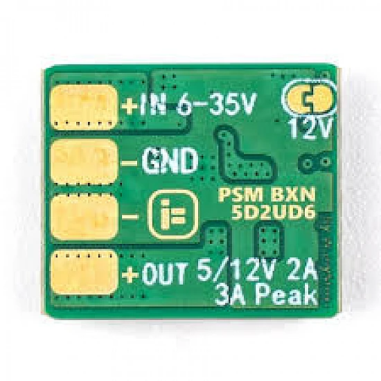 Mirco 2-8S BEC Voltage Regulator Module BLITZ PSM BXN 5D2UD6 5V/12V 2A