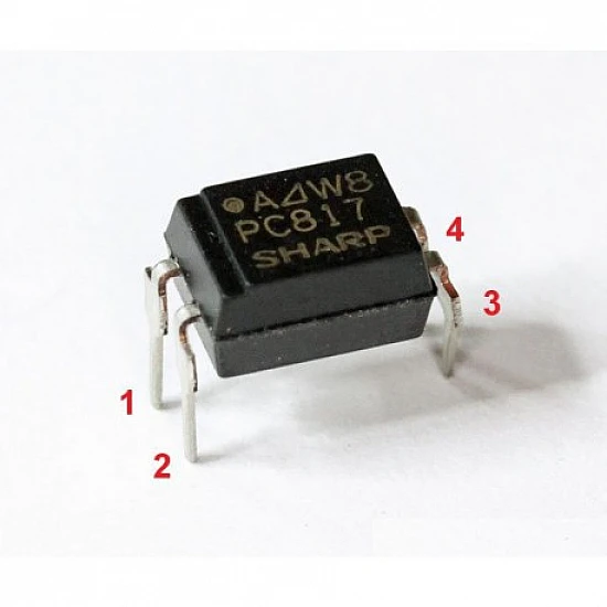 PC817 DIP-4  Optocoupler Transistor Output