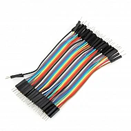20cm Male To Male Jumper Cable Wire For Arduino - 40pcs