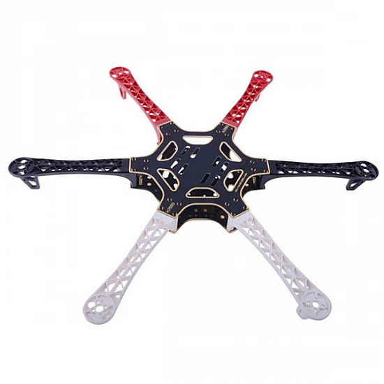 Hexacopter Drone Combo with DJI NAZA m lite and 6ch FlySky FS-I6 (Motor + ESC + Propeller + Flight Controller + Frame + TX-RX Flysky FSi6 + Belt) - Multirotor -