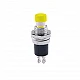 Push Through Yellow Button Switch PBS-110