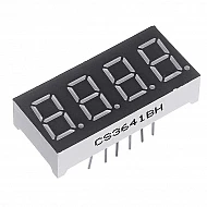 Red 0.56inch 4 Digit 7 Segment LED Display Digital Tube - Common Anode (BS)